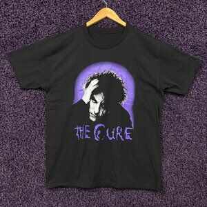 The Cure Robert Smith Head on the Door Goth Band T-Shirt L